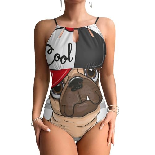 Maillot de bain une pièce femme ventre plat maillots de bain monokini humour