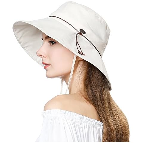 Comhats Sombrero de Verano para Mujer con Protección UV 50+ Cover