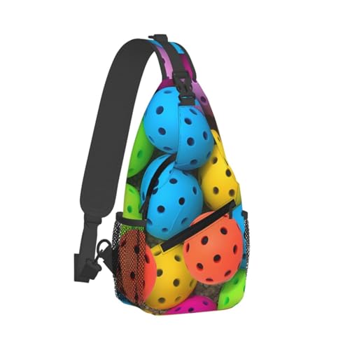 Bolso Cruzado Pickleball de Hombre y Mujer Bolsa Mochila Casual miniatura 2