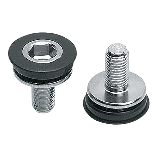 Image of PROWHEEL Bike Hex Crank Arm Fixing Bolts Spindle 8mm Allen Key Bolt Screws Capless Bottom Bracket for Cycling Bicycle Axle Fits Many Bike Cranksets