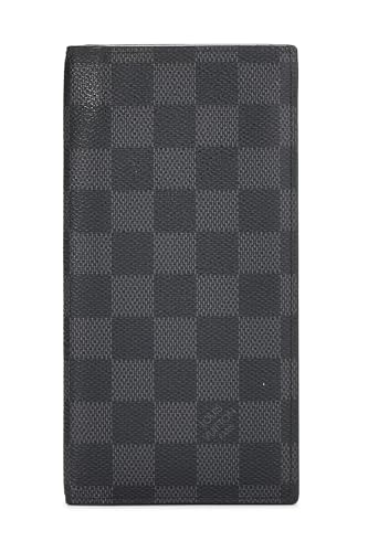 Louis Vuitton, Pre-loved Damier Graphite Alexandre Wallet NM, Black