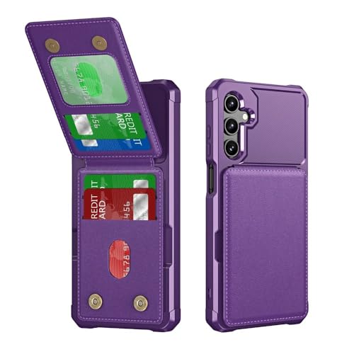 Coque Samsung S25 Ultra violette avec rangement carte pour vos sorties