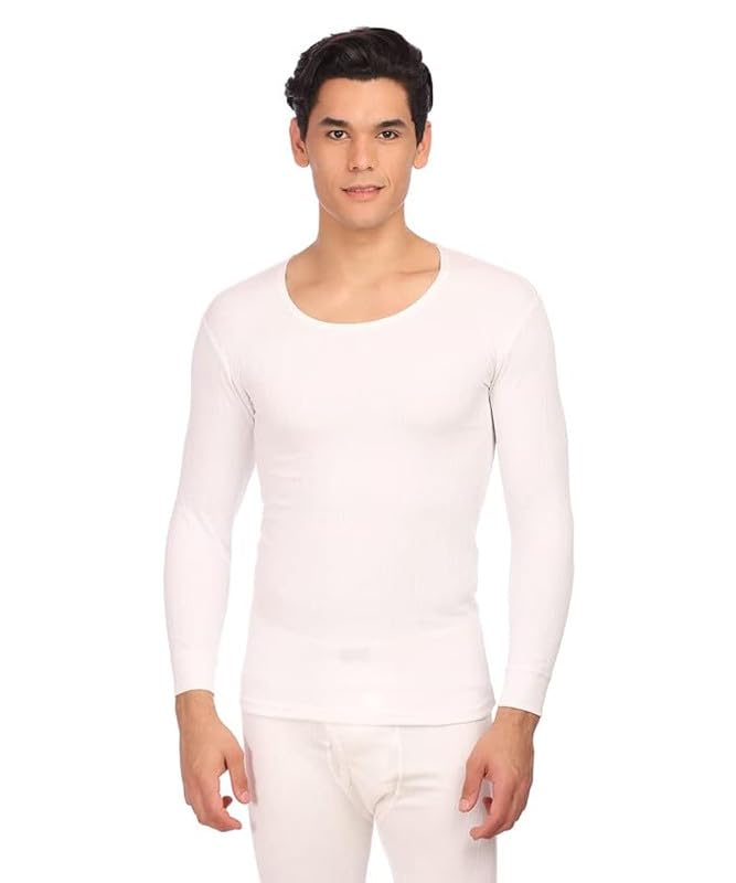 Image of NEVA Mens Thermal Round Neck Full Sleeves | Warmth and Comfort for Cold Weather | Winter Base Layer | Offers a Classic Look|Casual wear| Full Sleeves