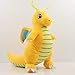 Tonglura réaliste 22cm Cartoon Peluche Dragonite Mignon Collection Douce Peluche Poupée Animaux Compatible with Le Cadeau des Enfants Décoration de pépinière
