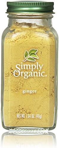 Simply Organic Ground Ginger Root, 1.64 Ounce, Non ETO, Non Irradiated, Non GMO, Complements Both Sweet & Savory Dishes