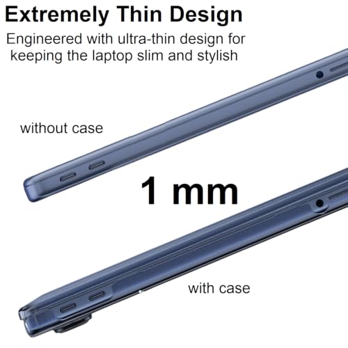 Image of Midkart Case Compatible with MacBook Neo 13 inch Case 2026 Release Model A3404 with A18 Pro Chip Matte Finish Scratches & Fingerprints Resistant Hard Shell Cover with Reinforced Corners, Indigo