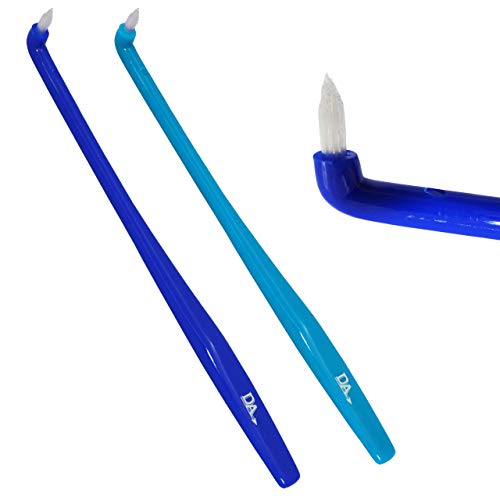 2 x Cepillos Interdentales Delgados ~ Cepillos Azules para Ortodoncia y Puentes Cover