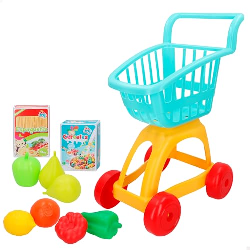 ColorBaby - Carrito de supermercado con Accesorios My Home Colors (43278), Color/Modelo Surtido