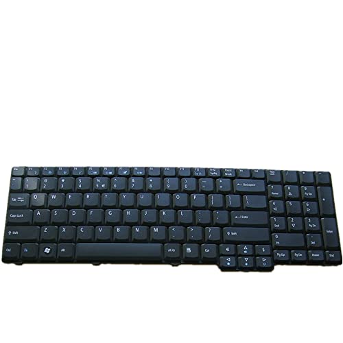 Clavier Acer Aspire 9810 de rechange pour réparer les touches usées version US