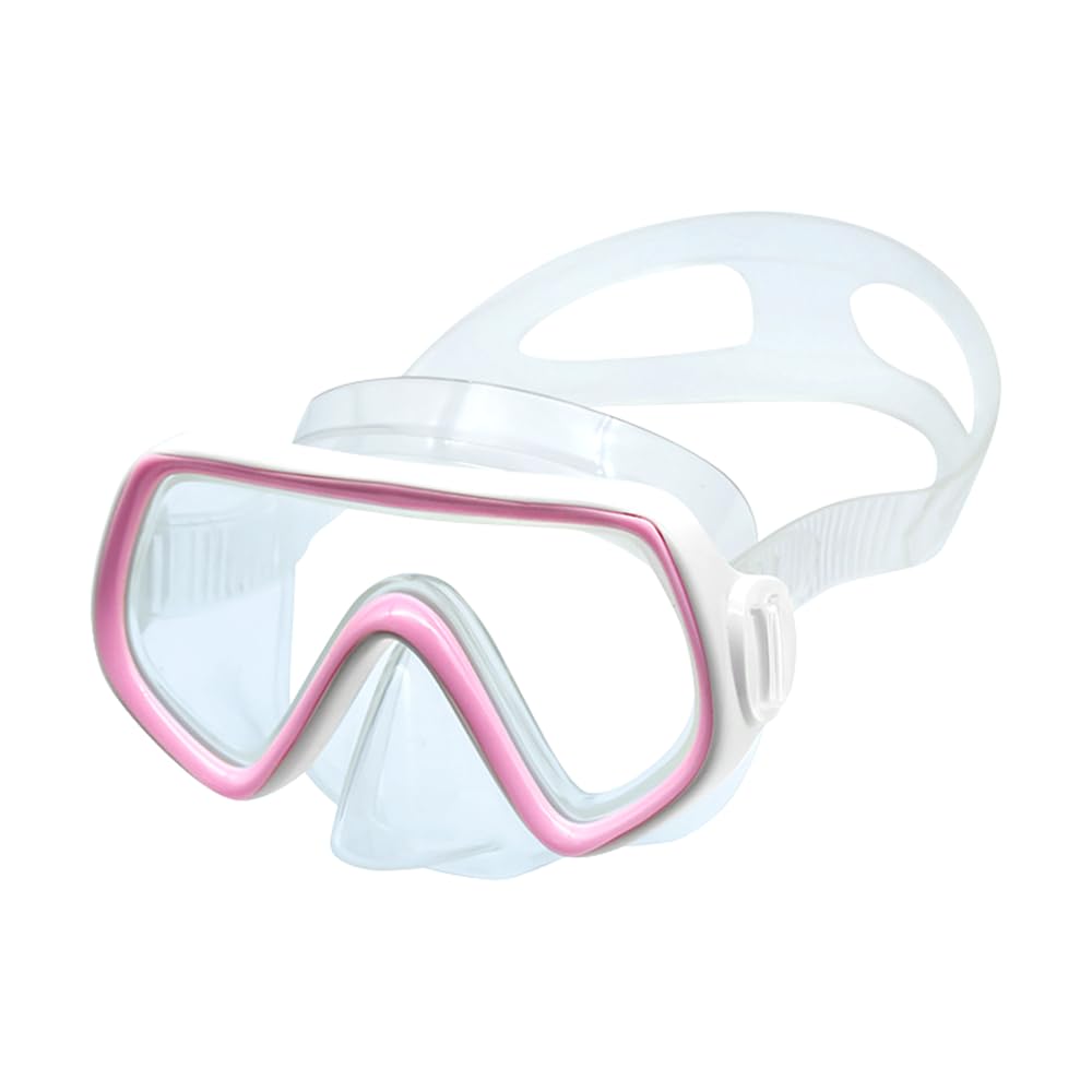 Aoreun Gafas Buceo Niño, Gafas de Buceo Set de Snorkeling Mascara e Tubo Niño Protección UV Gafas de Buceo con Correa de Silicona Ajustable para niños y niñas