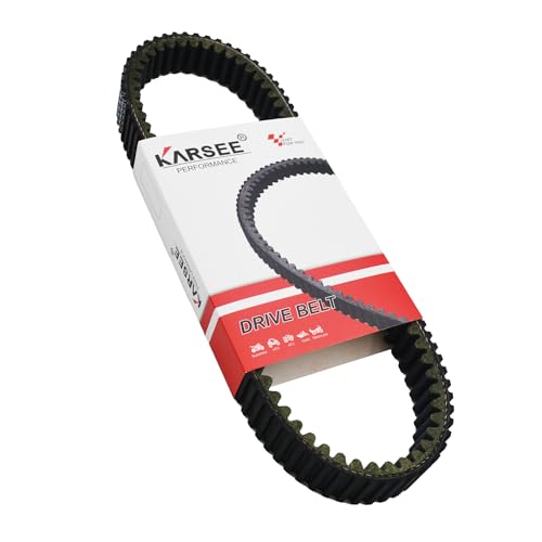 KARSEE Drive Belt 5GH-17641-10-00 Compatible with Yamaha Grizzly Kodiak Rhino Wolverine 400 450 5GH-17641-00-00 3C2-17641-00-00