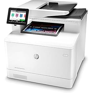 HP Color LaserJet Pro M479dw (W1A77A) - Farb-Multifunktionsdrucker: Drucken, A4, Scannen, Kopieren (Farbe; Duplex; bis zu 27 S./Min.; USB 2.0; Gigabit Ethernet; Wi-Fi), Grau-Weiß