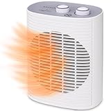 Calefactor GRUNKEL CF-2000LINE 2000W | 2 Niveles de Potencia | Termostato Regulable | Función Ventilador | Protección Sobrecalentamiento | Apagado Anticaídas | Indicador LED | Diseño Compacto