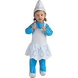 The Smurfs Romper And Headpiece Smurfette, Smurfette Print, 6-12 Months