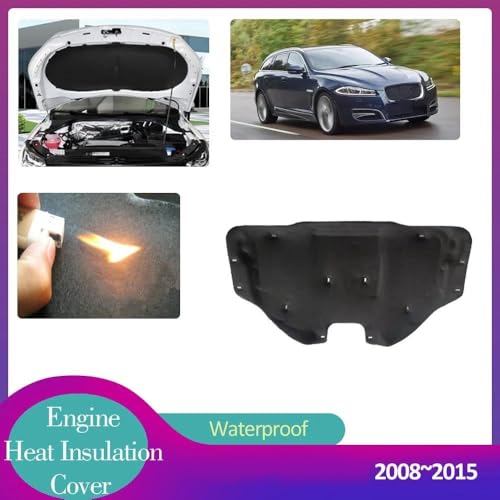 Moteur isolation coussin insonorisant Jaguar XF doublure coton premium