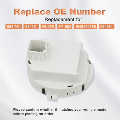 Image of HVAC Blower Motor Resistor 984-591 RU978 Compatible with Mazda 3 6 CX-3 | Blower Motor 4P1892 BHS261765