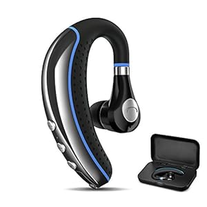 Bluetooth Headset, Wireless Earpiece V5.0 Bluetooth Earpiece Ultralight Hands Free for Business/Office/Driving/Sporting