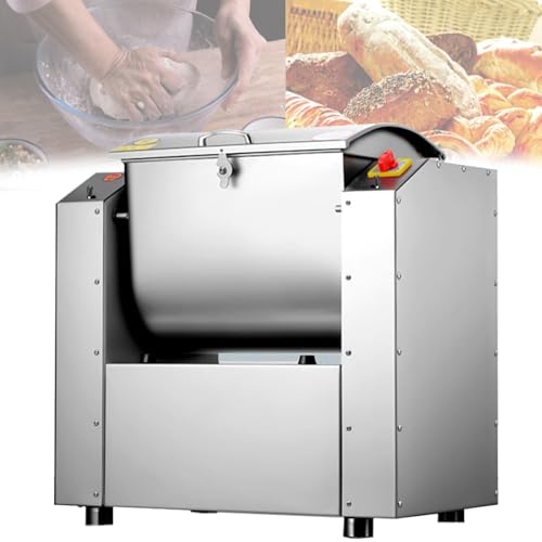QUSYZD Amasadora de pie Comercial, amasadora eléctrica de Cocina, amasadora de Masa de Pan de 30 kg/h.,