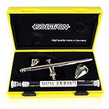 - Arbeitsdruck 0,6 - 2,5 Bar Airbrush 126003 Airbrushpistole Evolution SILVERLINE two in one
