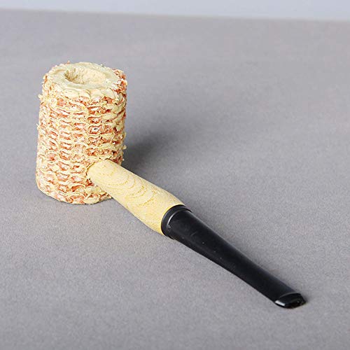 Muxiang Corn Cob Tobacco Pipe With Straight Stem Mouthpiece Replacement For Beginner And Some Experienced Smoker (Ae0003) #TOP5