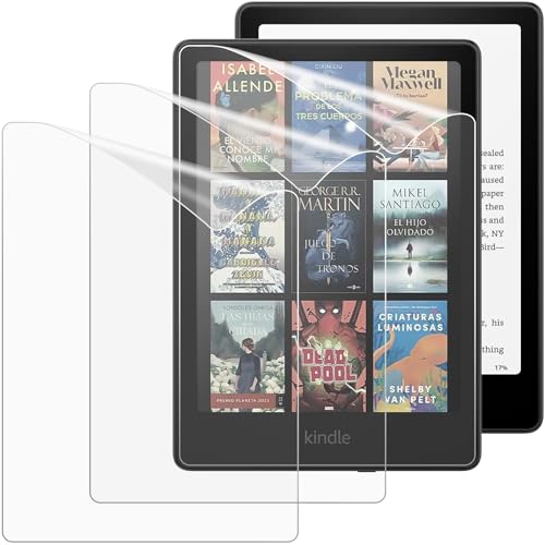 MoKo 3 Pack Protectores de Pantalla para Kindle Paperwhite 7' 12ª Generación 2024 y Kindle...