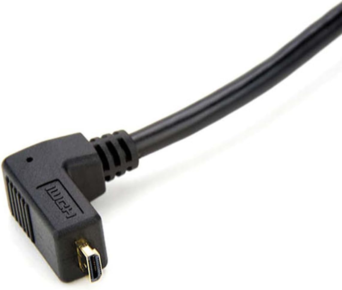 Atomos 11.81"/30cm Coiled Right Angled Micro HDMI to Straight Cable for Ninja Star