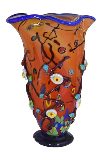 Linguaggio della forma ispirato al Murano: la silhouette armoniosa con linee leggermente curve e il design dei colori accentuato ricorda le famose tecniche veneziane e aggiunge un tocco mediterraneo alla tua casa.
