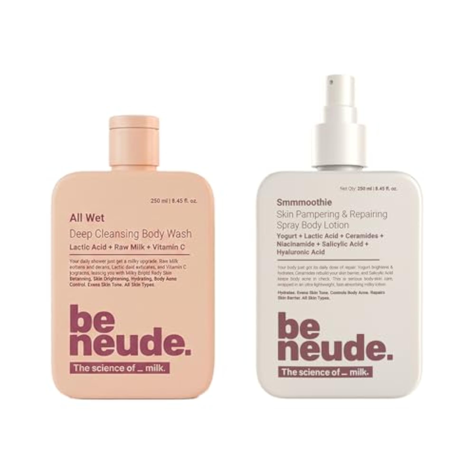 Glow From Head to Toe Body Duo, Detan Body Wash & Lotion