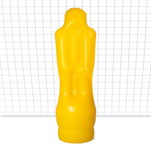 Mannequin de football portable en PVC de 68,9 pouces avec base lestable pour gardiens