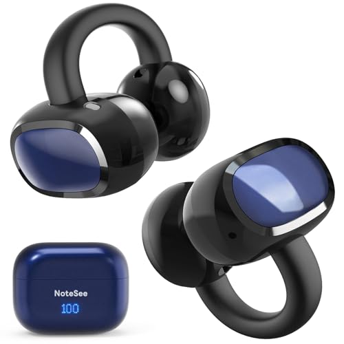 Open Ear Ring True Open Ear Headphones, Lightweight Comfort...