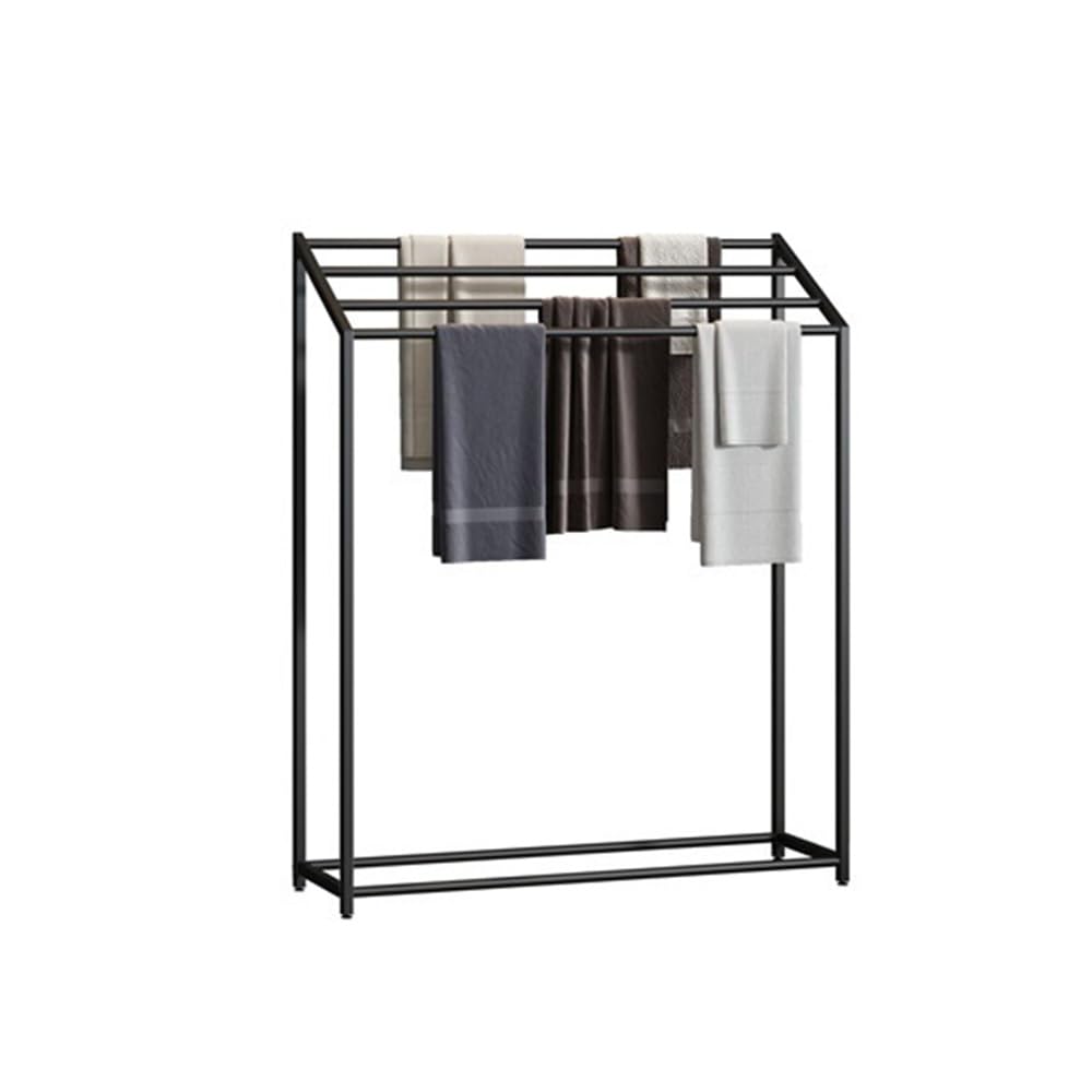 Towel Rack 4-layer Floor-standing Bathroom Towel Rack Nordic Punch-free Bedside Storage Free Standing Rail