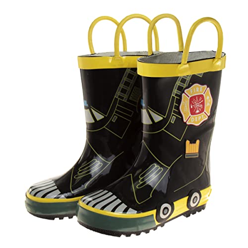 Joseph Allen Boy's Slip on Rain Boots3