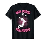 Photo Gallery non posso ho pallavolo bambina donna maglietta Photo Gallery non posso ho pallavolo bambina donna maglietta