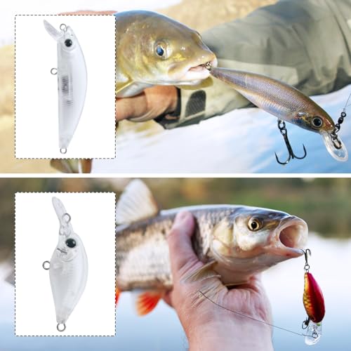 Free Fisher: Unpainted Fishing Lures