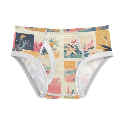 KLL Classic Reggae Color Music Little Boys Comfort Athletic Underwear Breathable Children Panties