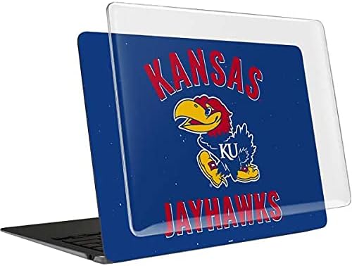 Skinit Case + Skin Compatible with MacBook Air 13in (2020) - Officially Licensed Kansas Jayhawks Mascot Design