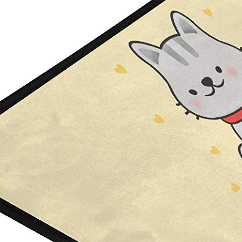 Tapis de cuisine lavable en machine imperméable 39x20 inch