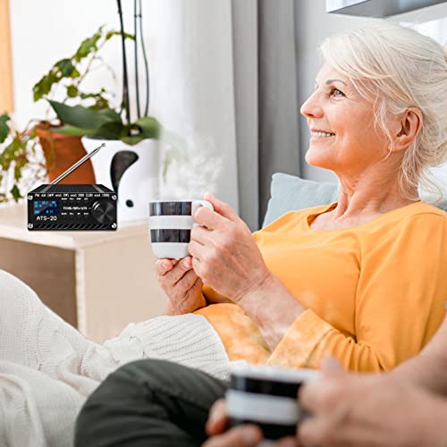 Si4732 Full Band Radio Receiver Fm Am (Mw&Sw) And Ssb (Lsb & Usb) Portable Handheld Radio Recorder, Built-In Battery, With Speaker, Antenna And Aluminum Alloy Case #TOP4