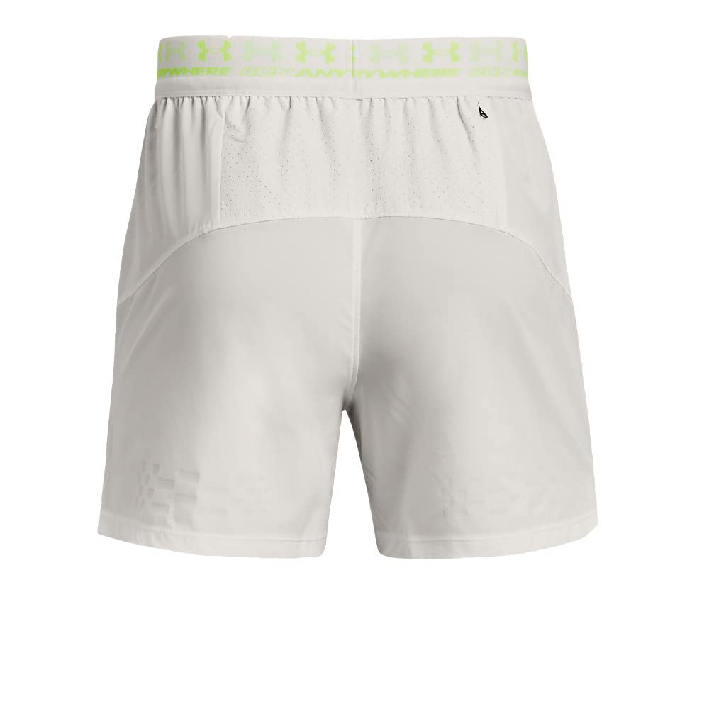 Under Armour Men Run Anywhere Shorts Abbigliamento da Running Shorts Grey - Green L