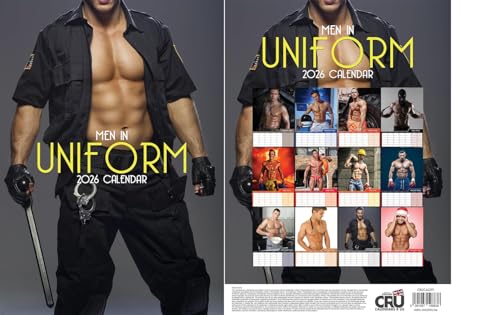 Calendario da Muro Uomini in Uniforme 2026, Formato A3, 12