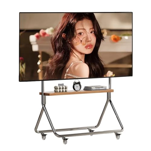 Soporte móvil para TV de 50 a 75 pulgadas con ruedas ajustable miniatura 1