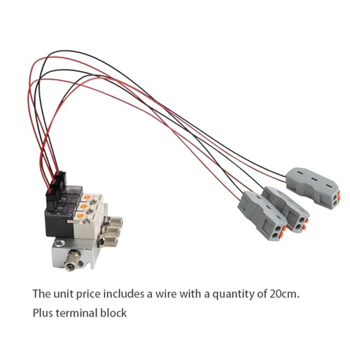 Électrovanne pneumatique 24V combinaison pression positive négative - 4