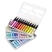 KINGART GEL STICK Set, Artist Pigment Crayons, 48 Unique Colors, Water Soluble, Creamy, and Odorless, Use on Paper, Wood, Canvas and more