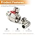 Oil Drain Valve with removable L-Shape Hose End Combo (14mm-1.5)