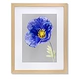 VNVNK 22x28 Frame Natural Wood Color, Perfect for 22x28 Inch Picture without Mat or 18x24 Inch Picture with Mat, Home Wall Decor Picture Frame-1 PCS