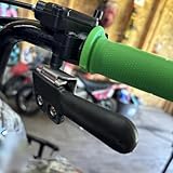 Gdfnmogo Für ATV-Drosselklappenverlängerung, Edelstahl- und Gummi-Konstruktion, Daumenbeschleuniger für verbesserte Kontrolle und Komfort