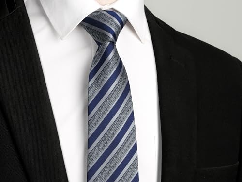 Image of Enlision Ties for Men Solid Color 3.35 inch Formal Business Necktie Classic Satin Mens Wedding Party Ties