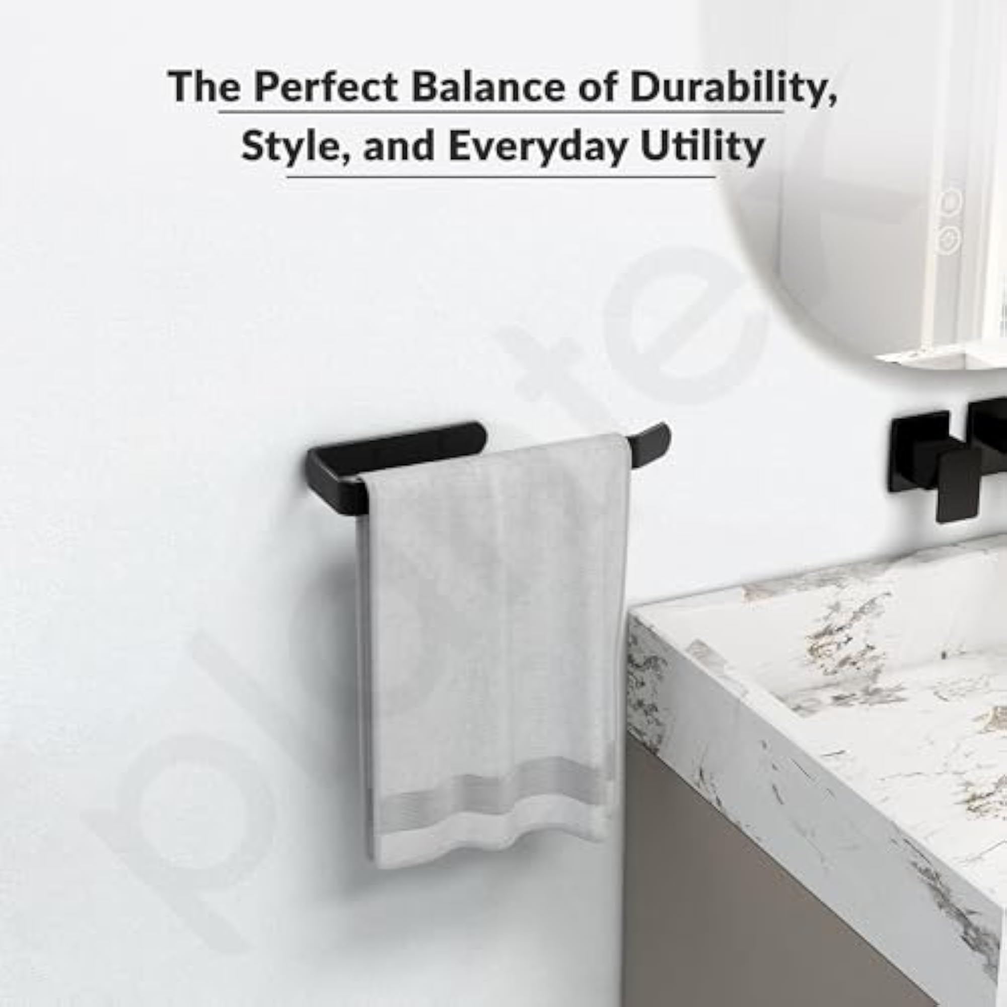 Space Aluminium Napkin Holder for Bathroom, Towel Hanger