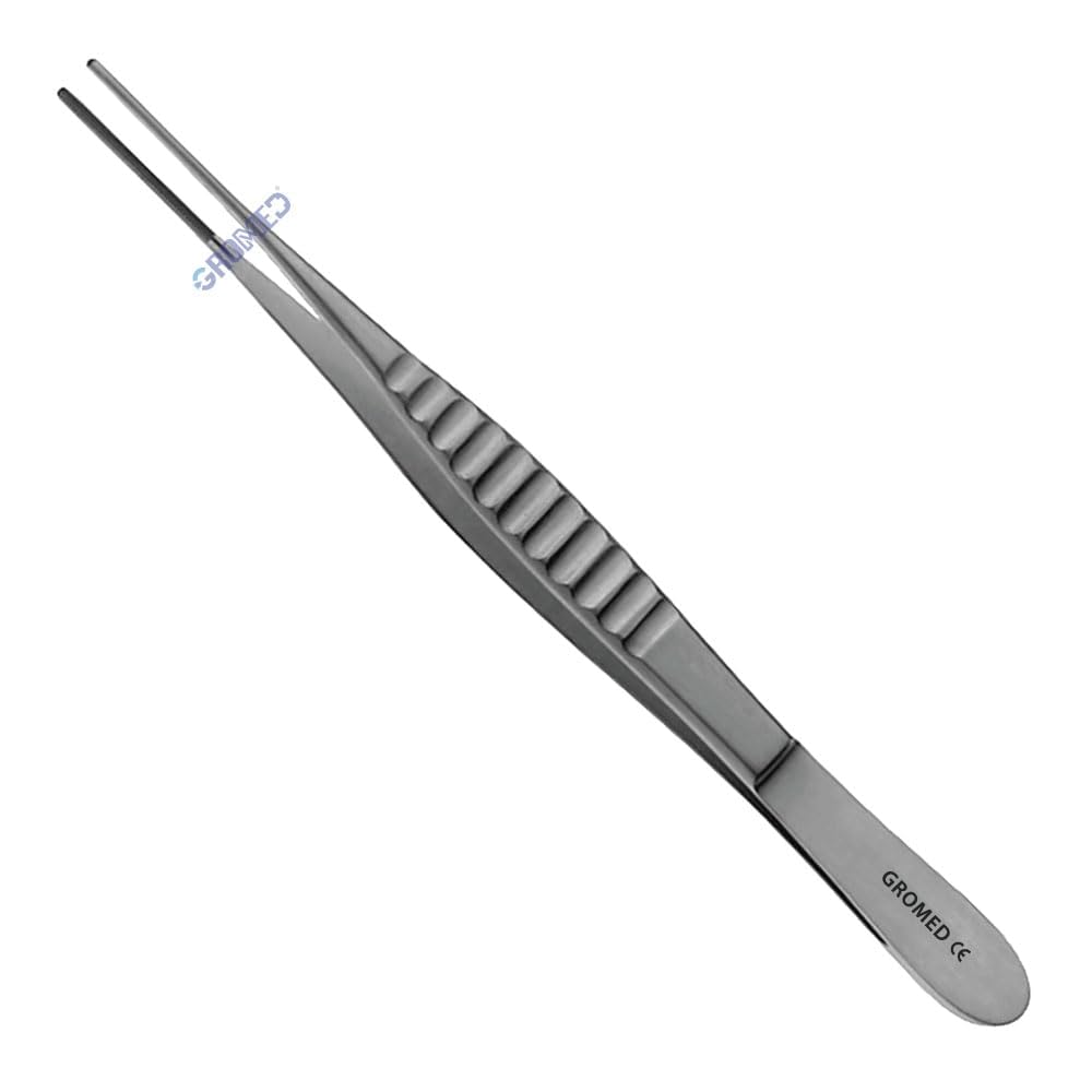 Gromed Debakey Vascular Atraumatic Dissecting Forceps - Debakey Serrations for Cardio Vascular & Thoracic Surgery (CTVS Instruments) - Combo (6"/15cm + 8"/20cm)-image-20