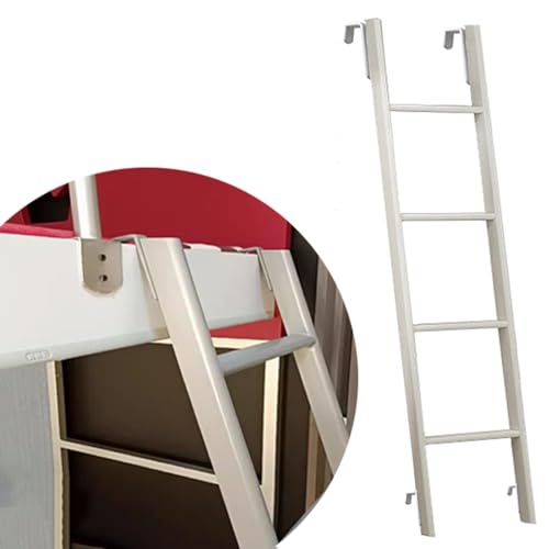 Escalera para litera con gancho resistente para cama elevada de 116 cm 2